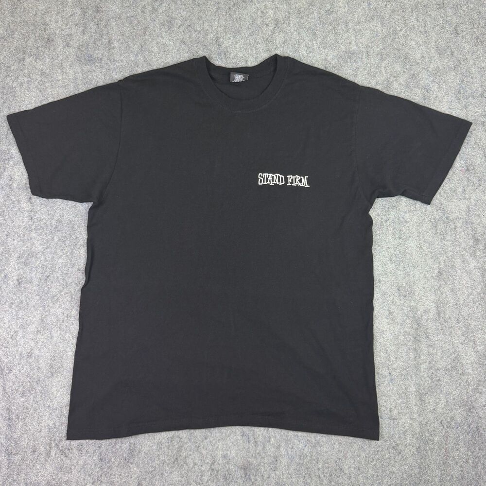 Men's Stüssy "Stand Firm" / "End Racism Now" Tee Size Large RN 94974